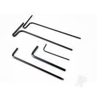 Hex wrenches; 1.5mm, 2mm, 2.5mm, 3mm, 2.5mm ball