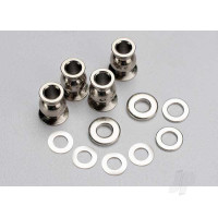 Shim Set, 3x7x1mm (2 pcs), 3x6x0.5mm (4 pcs), 3x7x2mm (2 pcs) / hollow balls, captuRed (4 pcs)