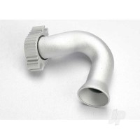 Header, exhaust (Jato) (tubular aluminium, Clear anodised) (TRX 2.5, 2.5R, 3.3)