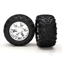 Wheels & Tyres, Assembled Glued Maxx Tyres 6.3in Outer Diameter (2 pcs)