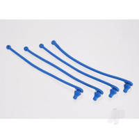 Body clip retainer, Blue (4 pcs)