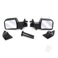 Mirrors, side (left & right) / mounts (left & right) / 2.6x8mm BCS (2 pcs)