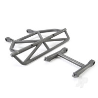Bumper, Rear / bumper mount, Rear (Black)