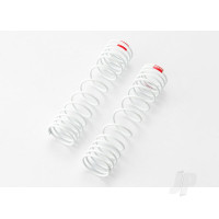 Springs, Rear (White) (progressive rate) (2 pcs) (fits #5862 aluminium Big Bore shocks)