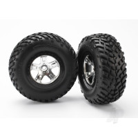 Wheels & Tyres, Assembled Glued SCT Off-Road Racing Tyres (2 pcs)