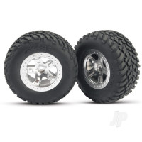 Wheels & Tyres, Assembled Glued SCT Off-Road Racing Tyres (2 pcs)