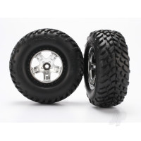 Wheels & Tyres, Assembled Glued SCT Off-Road Racing Tyres (2 pcs)
