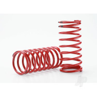 Spring, shock (Red) (GTR) (2.0 rate double Black stripe) (1 pair)