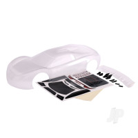 Body, XO-1 (Clear, requires painting) / wing / wing washers (left & right) / wing mounts (2) / washers (2) / 4x10mm BCS (4) / 4x12mm BCS (4) / decals