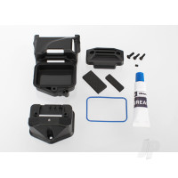 Box, receiver (sealed) (servo mount) / foam (2 pcs) / BCS 3x10mm / CS 2.5x8mm (2 pcs) / GS 3x4mm / silicone grease