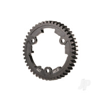 Spur gear, 46-tooth, steel (wide face, 1.0 metric pitch)