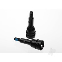 Stub axle, Front, 6mm (Steel-splined constant-velocity driveshaft) (2 pcs)