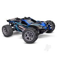 Rustler 1:10 4WD RTR Stadium Truck, Blue (+ TQ 2-ch, BL-2S, 3300Kv, 2S LiPo, USB-C Charger)