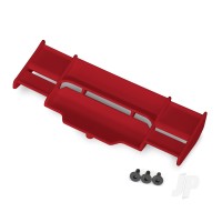 Wing, Rustler 4X4 (Red) / 3x8 FCS (3 pcs)