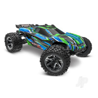 Rustler HD 1:10 4WD RTR Monster Truck, Green (+ TQi 2-ch, TSM, VXL-3s, Velineon 3500Kv, Extreme HD Kit, Clipless ProGraphix Body)