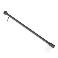 Driveshaft, Centre, plastic, (Black) / screw pin
