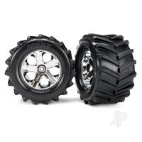Wheels & Tyres, Assembled Glued 2.8in Maxx Tyres (2 pcs)