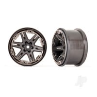 Wheels, RXT 2.8in (Charcoal Grey & Black Chrome) (2 pcs)