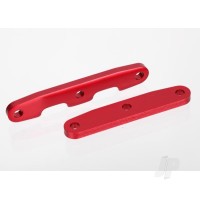 Bulkhead, tie bars, Front & Rear, aluminium (Red-anodised)