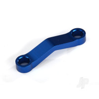 Drag link, machined 6061-T6 aluminium (Blue-anodised)