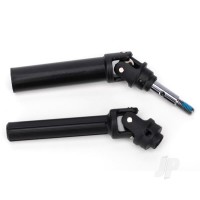 Driveshaft assembly, Front, heavy duty (1pc) (left or right) (fully assembled, ready to install) / screw pin (1pc)