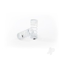 Springs, Front (White) (progressive rate) (2 pcs)