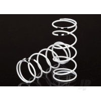 Spring, shock, White (GTR Long) (0.767 rate Black) (1 pair)