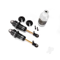 Shocks, GTR Long Hard-anodised, PTFE-coated bodies with TiN shafts (assembled) (2 pcs) (without springs)