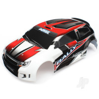 Body, LaTrax 1:18 Rally, Red (painted) / decals