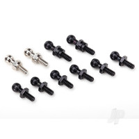 Pivot balls: Black (6 pcs), Silver (2 pcs), Black (Long) (2 pcs)