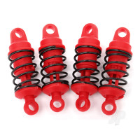 Shocks, oil-less (assembled with springs) (4 pcs)