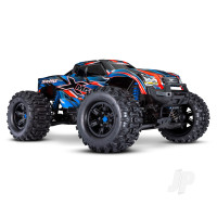 X-Maxx Belted 4WD RTR Monster Truck, Blue (+ TQi 2-ch, VXL-8S, Velineon 1200XL, TSM, Belted Tyres)