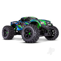X-Maxx Belted 4WD RTR Monster Truck, Green (+ TQi 2-ch, VXL-8S, Velineon 1200XL, TSM, Belted Tyres)