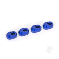 Suspension pin retainer, 6061-T6 aluminium (Blue-anodised) (4 pcs)
