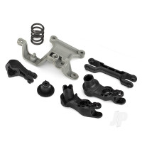 Steering bellcranks / bellcrank support / servo saver / servo saver spring / drag link / 3x20mm shoulder screws (2 pcs)