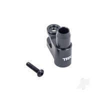 Servo horn, steering, 6061-T6 aluminium (Grey-anodised)