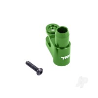Servo horn, steering, 6061-T6 aluminium (Green-anodised)