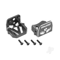 Motor mounts, 6061-T6 aluminium (Grey-anodised) (front & rear)