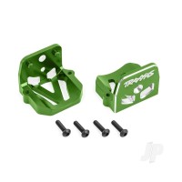 Motor mounts, 6061-T6 aluminium (Green-anodised) (front & rear)