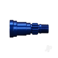 Stub axle, aluminium (Blue-anodised) (1pc) (use only with #7750X driveshaft)
