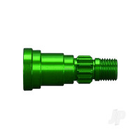 Stub axle, aluminium (Green-anodised) (1pc) (use only with #7750X driveshaft)