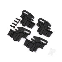 Battery hold-down mounts, left (2) / right (2) / 4x15mm CCS (4 pcs)