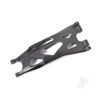 Suspension arm, lower, Black (1pc) (right, front or rear) (for use with #7895 X-Maxx WideMaxx suspension kit)