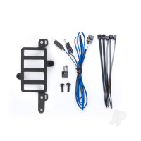 Installation kit, Pro Scale Advanced Lighting Control System, TRX-4 Ford Bronco (1979), Ford F-150 (1979), or Chevrolet K10 Truck (1979) (includes mount, reverse lights harness, hardware)