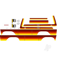 Decal sheet, Bronco, sunset (fits #8010 Body)