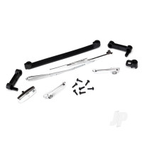 Door handles, left, right & Rear tailgate / windshield wipers, left & right / retainers (2 pcs) / 1.6x5 BCS (self-tapping) (7 pcs) (fits #8130 Body)