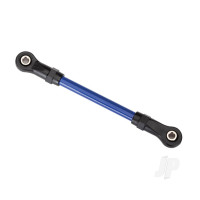 Suspension link, Front upper, 5x68mm (1pc) (Blue powder coated Steel) (assembled with hollow balls) (for use with #8140R TRX-4 Long Arm Lift Kit)