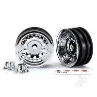 Chrome Wheels (2 pcs)
