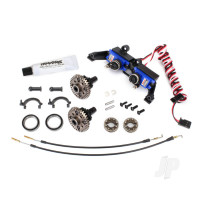 Differential, locking, Front and Rear (assembled) (includes T-Lock cables and servo)