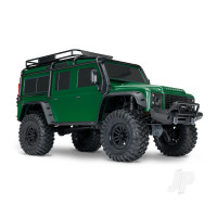 TRX-4 Land Rover Defender 1:10 4WD RTE Scale & Trail Crawler, Green (+ TQi 4-ch, XL-5 HV, Titan 550, Clipless Body)